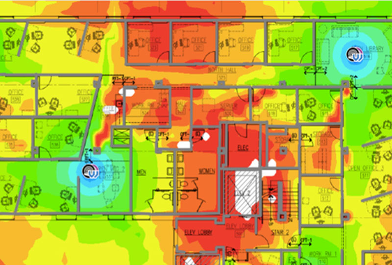 Access Point Heat Map