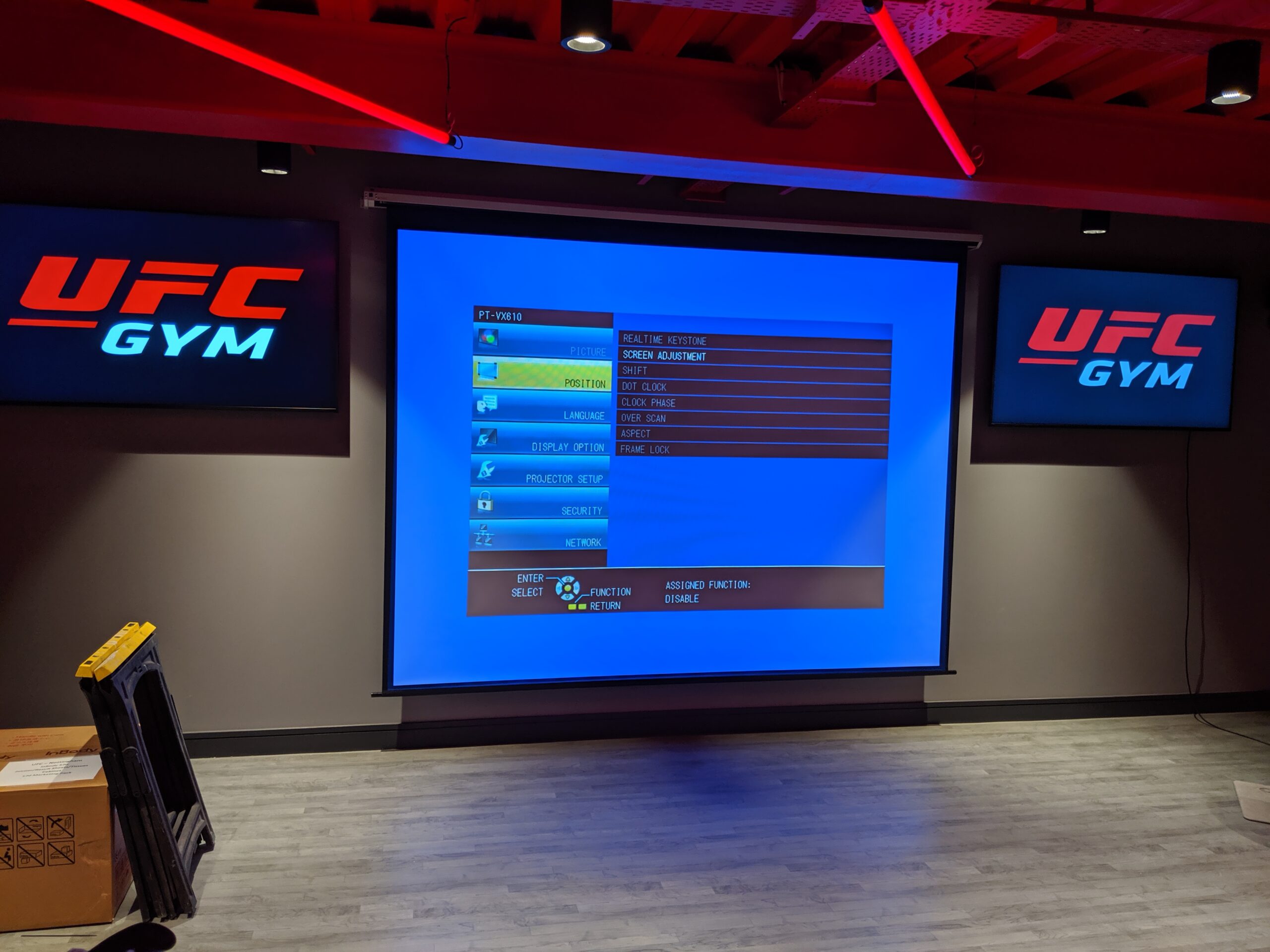 UFC Triple Play Digital Signage